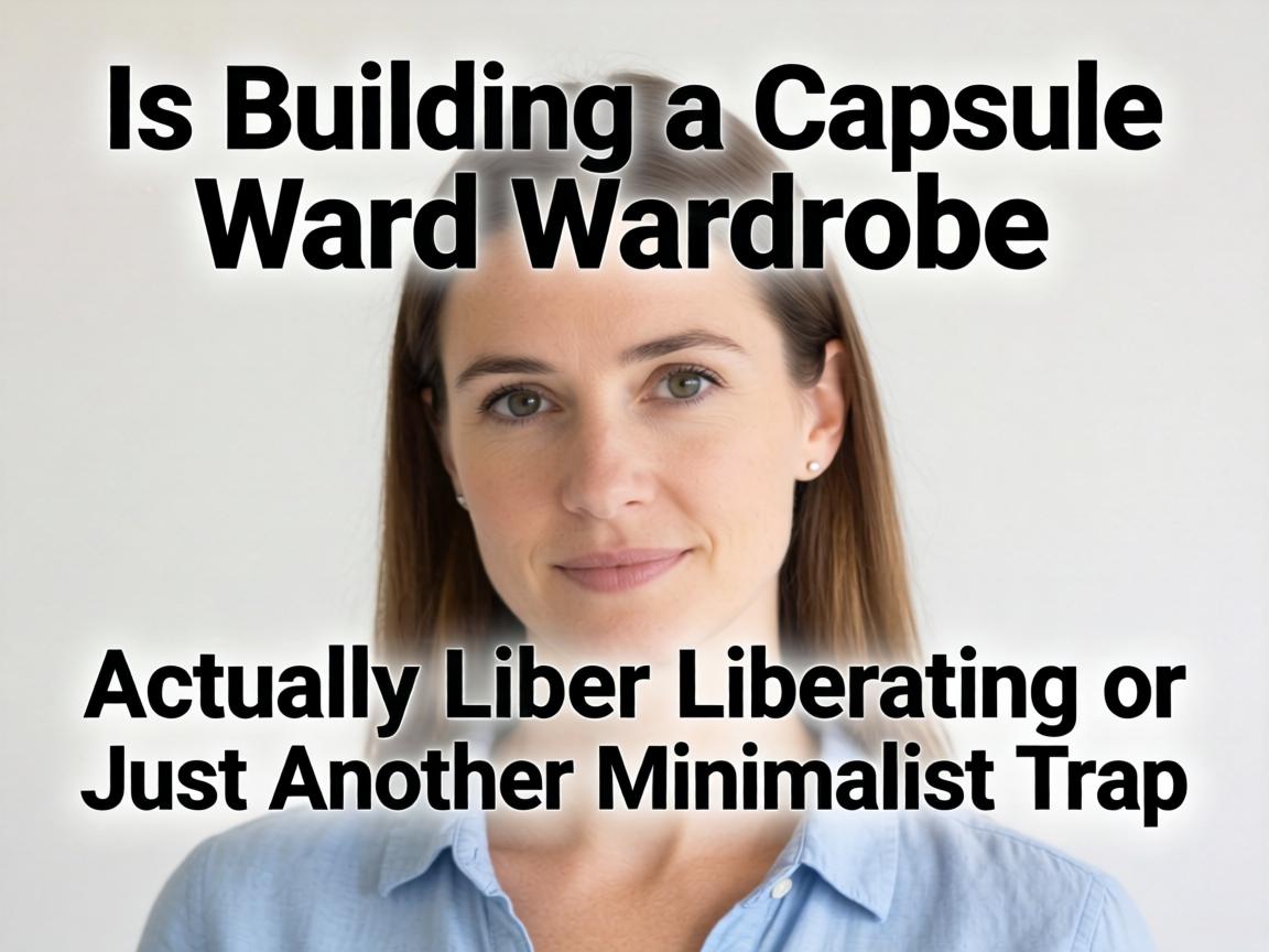 Is Building a Capsule Wardrobe Actually Liberating or Just Another Minimalist Trap