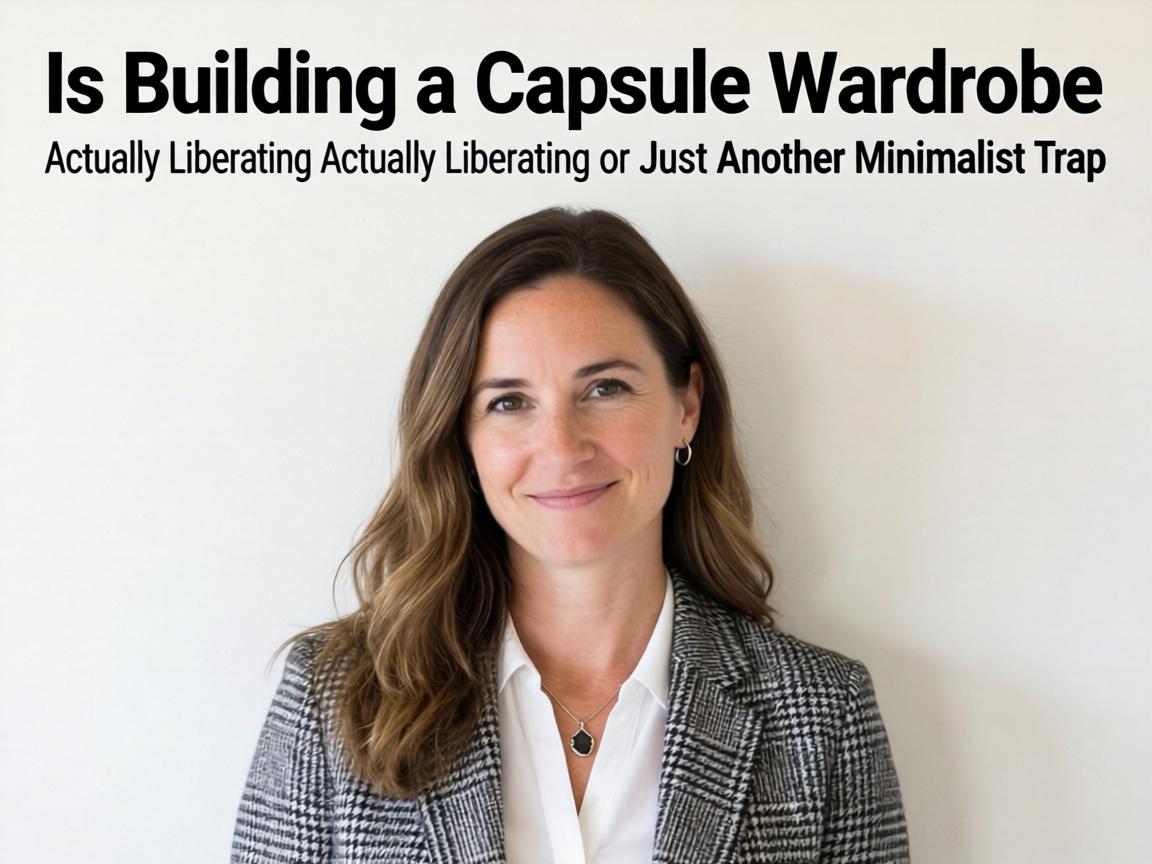 Is Building a Capsule Wardrobe Actually Liberating or Just Another Minimalist Trap