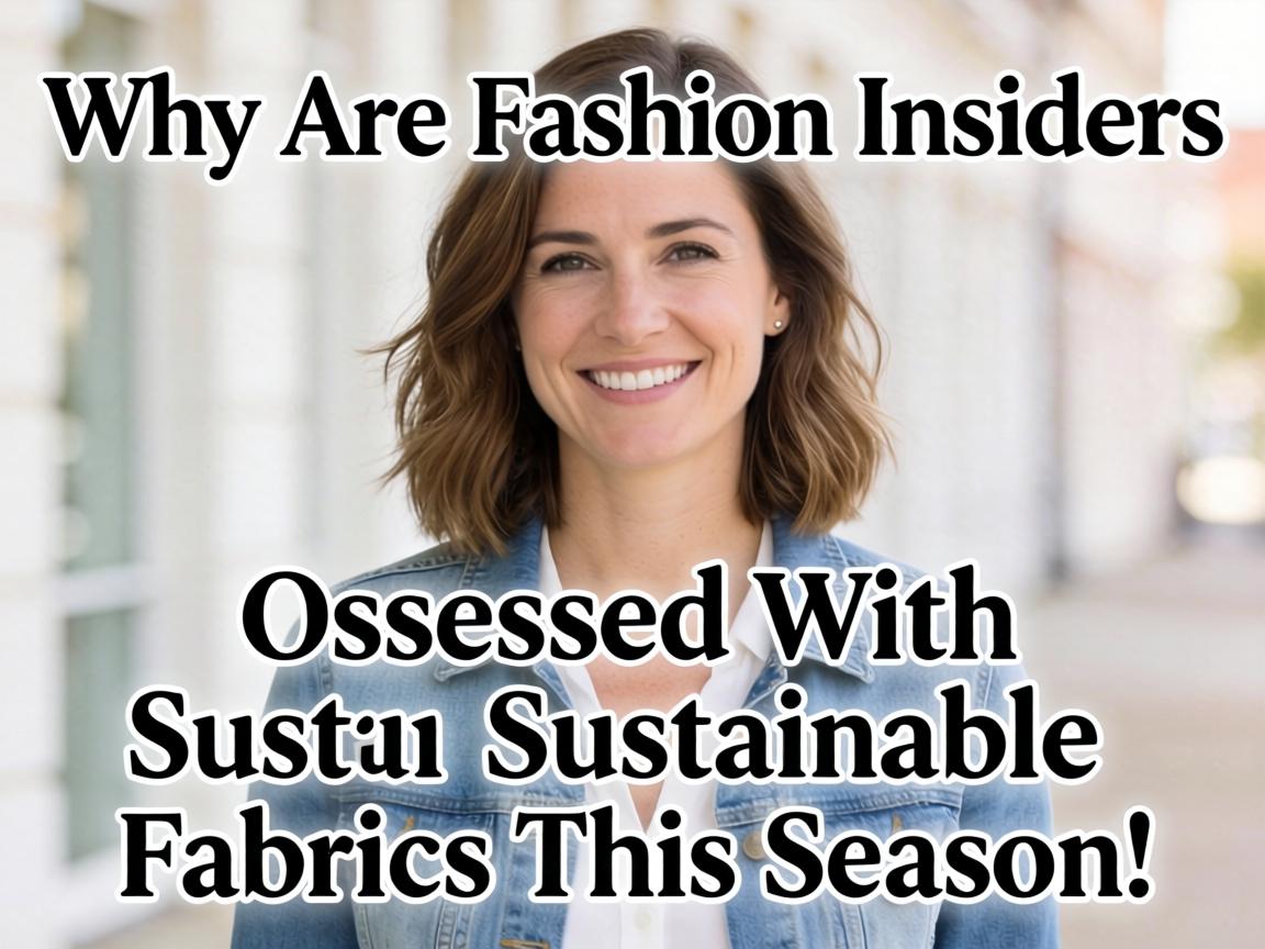 Why Are Fashion Insiders Obsessed With Sustainable Fabrics This Season
