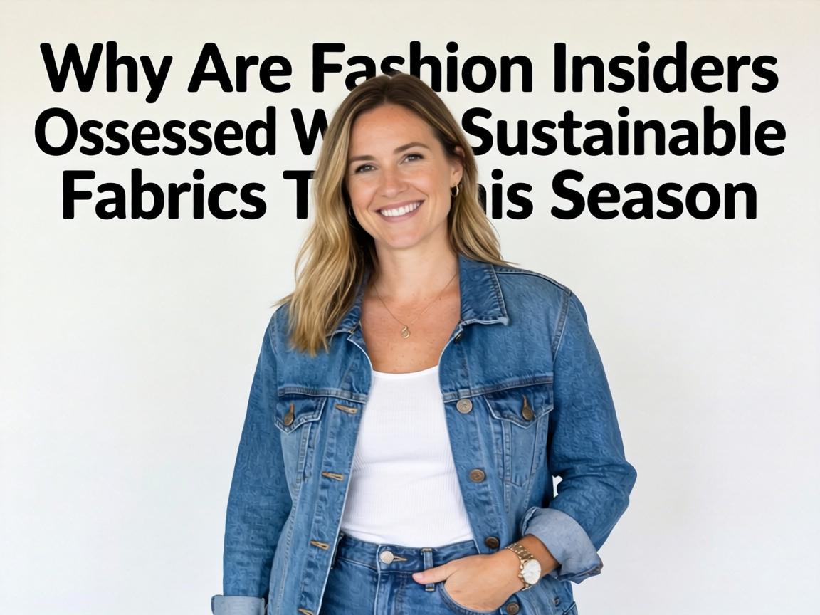 Why Are Fashion Insiders Obsessed With Sustainable Fabrics This Season
