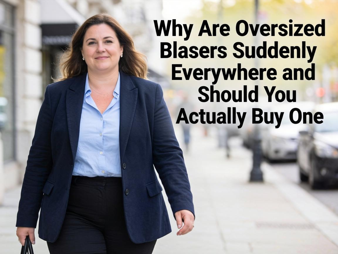 Why Are Oversized Blazers Suddenly Everywhere and Should You Actually Buy One