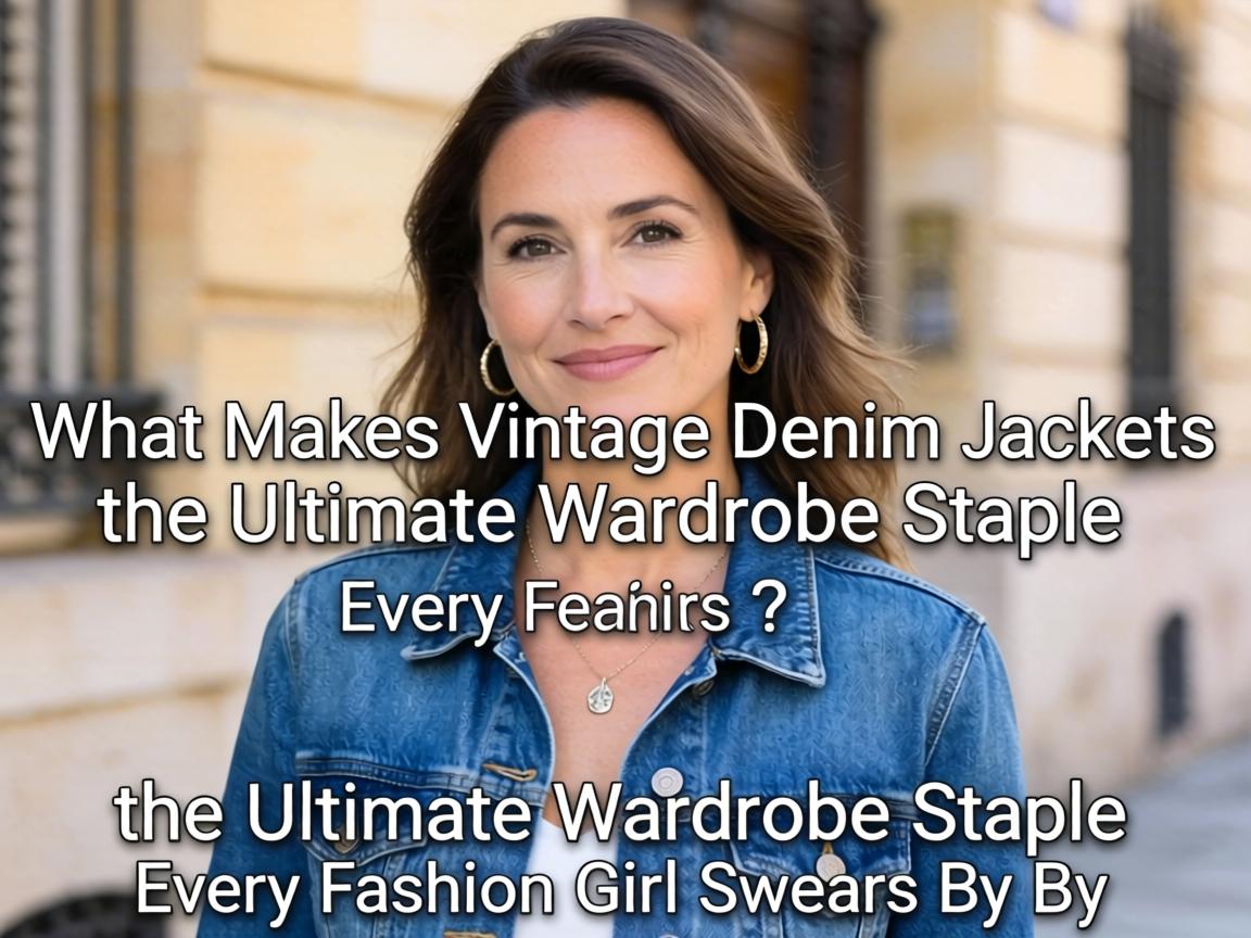 What Makes Vintage Denim Jackets the Ultimate Wardrobe Staple Every Fashion Girl Swears By