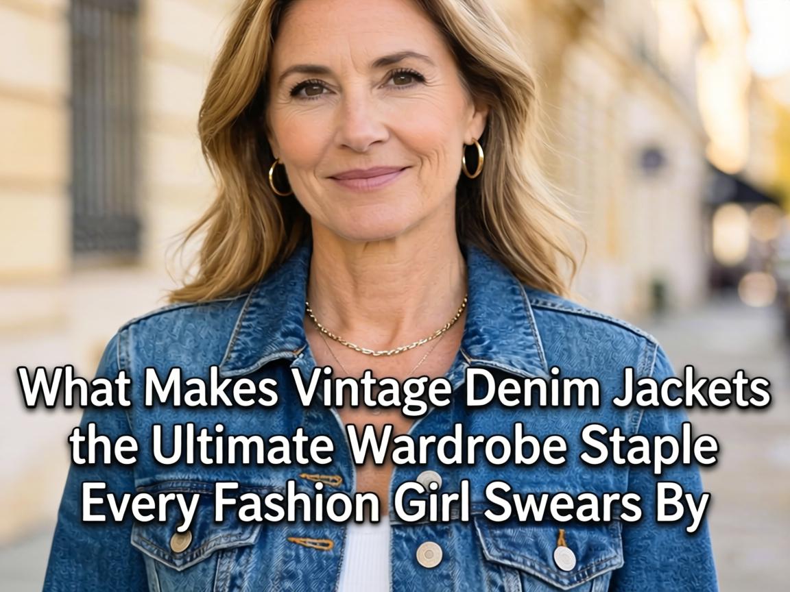 What Makes Vintage Denim Jackets the Ultimate Wardrobe Staple Every Fashion Girl Swears By