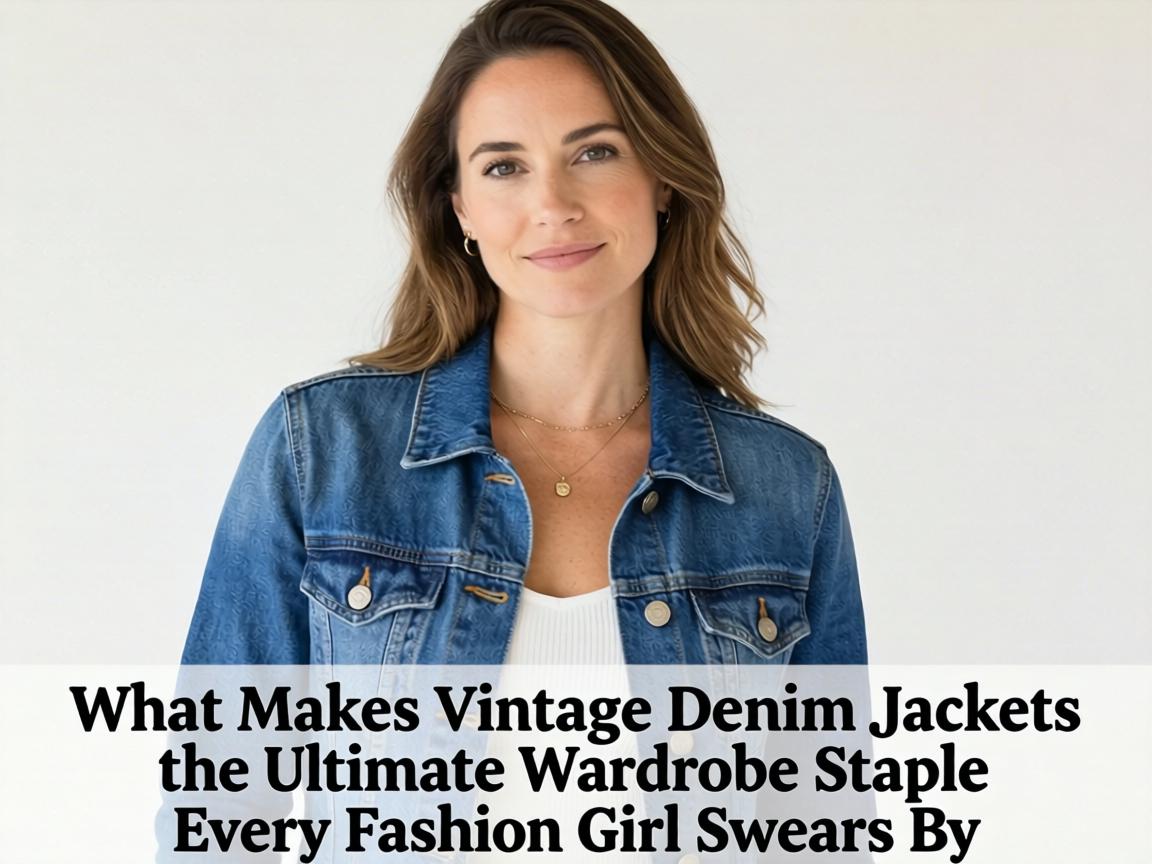 What Makes Vintage Denim Jackets the Ultimate Wardrobe Staple Every Fashion Girl Swears By