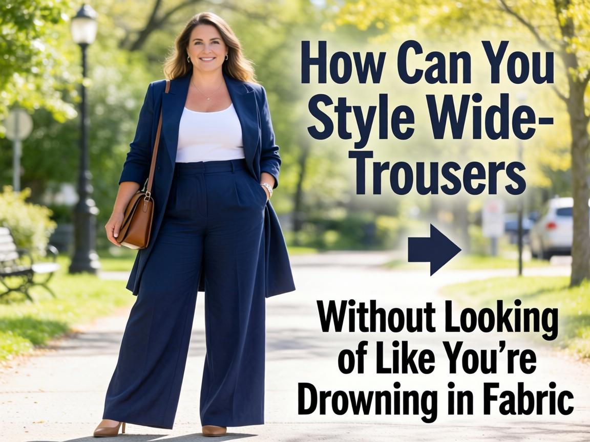 How Can You Style Wide-Leg Trousers Without Looking Like You're Drowning in Fabric