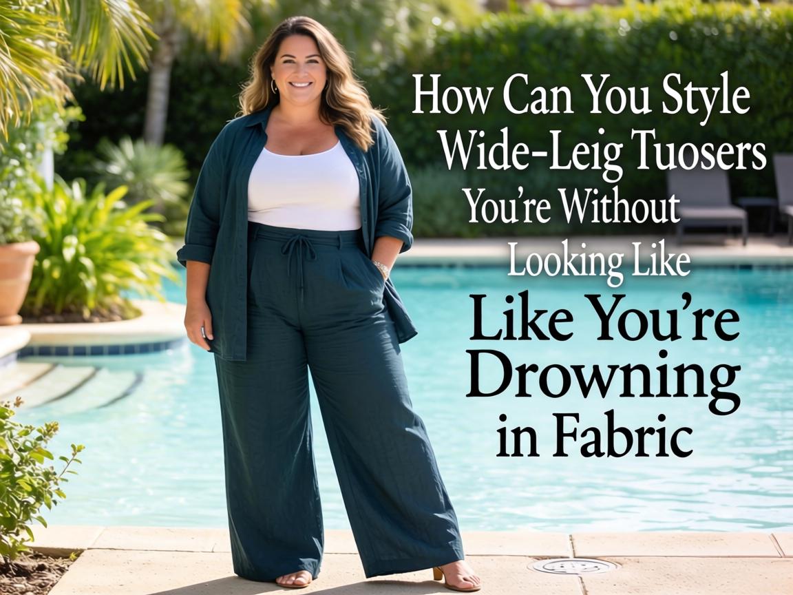 How Can You Style Wide-Leg Trousers Without Looking Like You're Drowning in Fabric