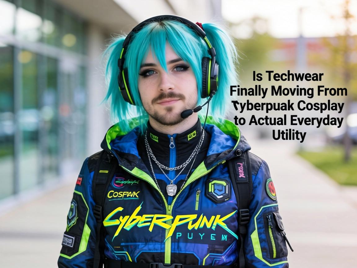 Is Techwear Finally Moving From Cyberpunk Cosplay to Actual Everyday Utility