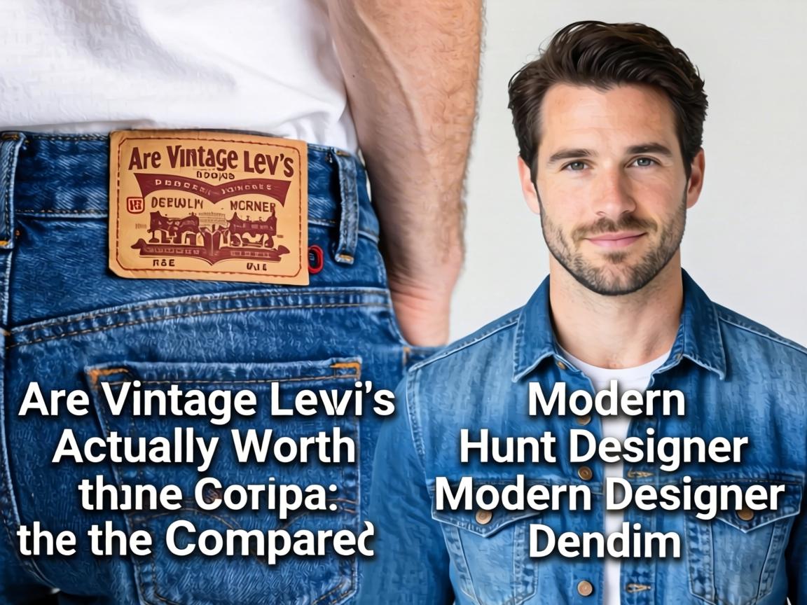 Are Vintage Levi's Actually Worth the Hunt Compared to Modern Designer Denim