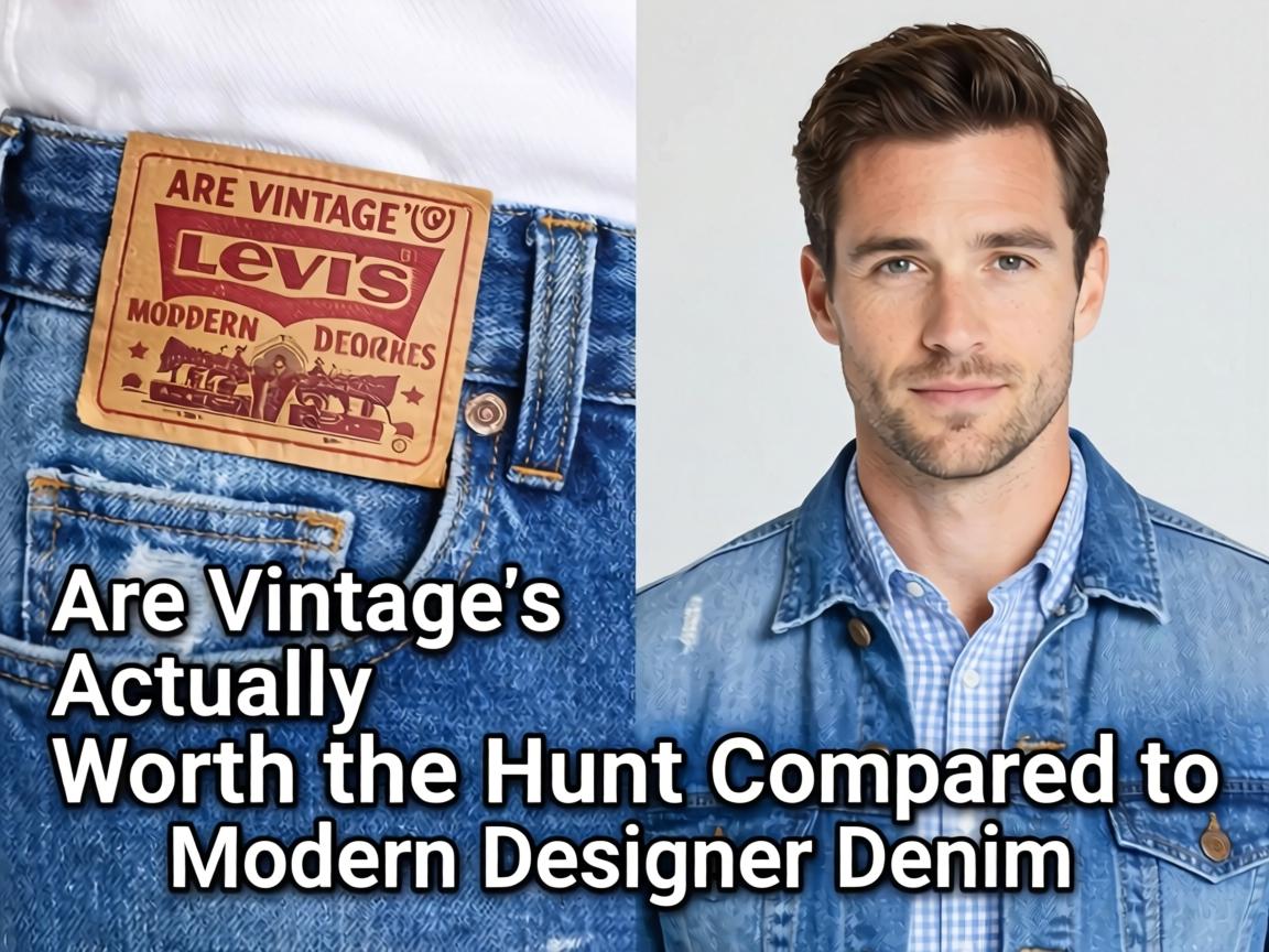 Are Vintage Levi's Actually Worth the Hunt Compared to Modern Designer Denim