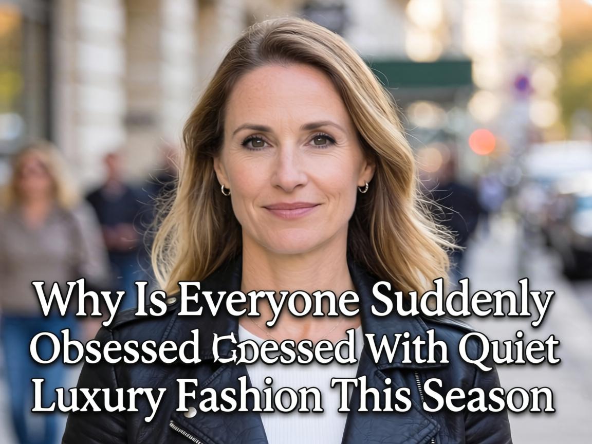 Why Is Everyone Suddenly Obsessed With Quiet Luxury Fashion This Season