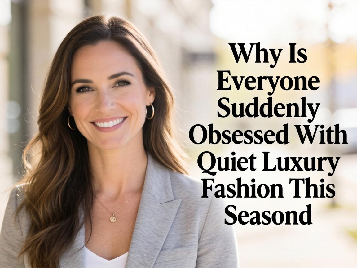 Why Is Everyone Suddenly Obsessed With Quiet Luxury Fashion This Season
