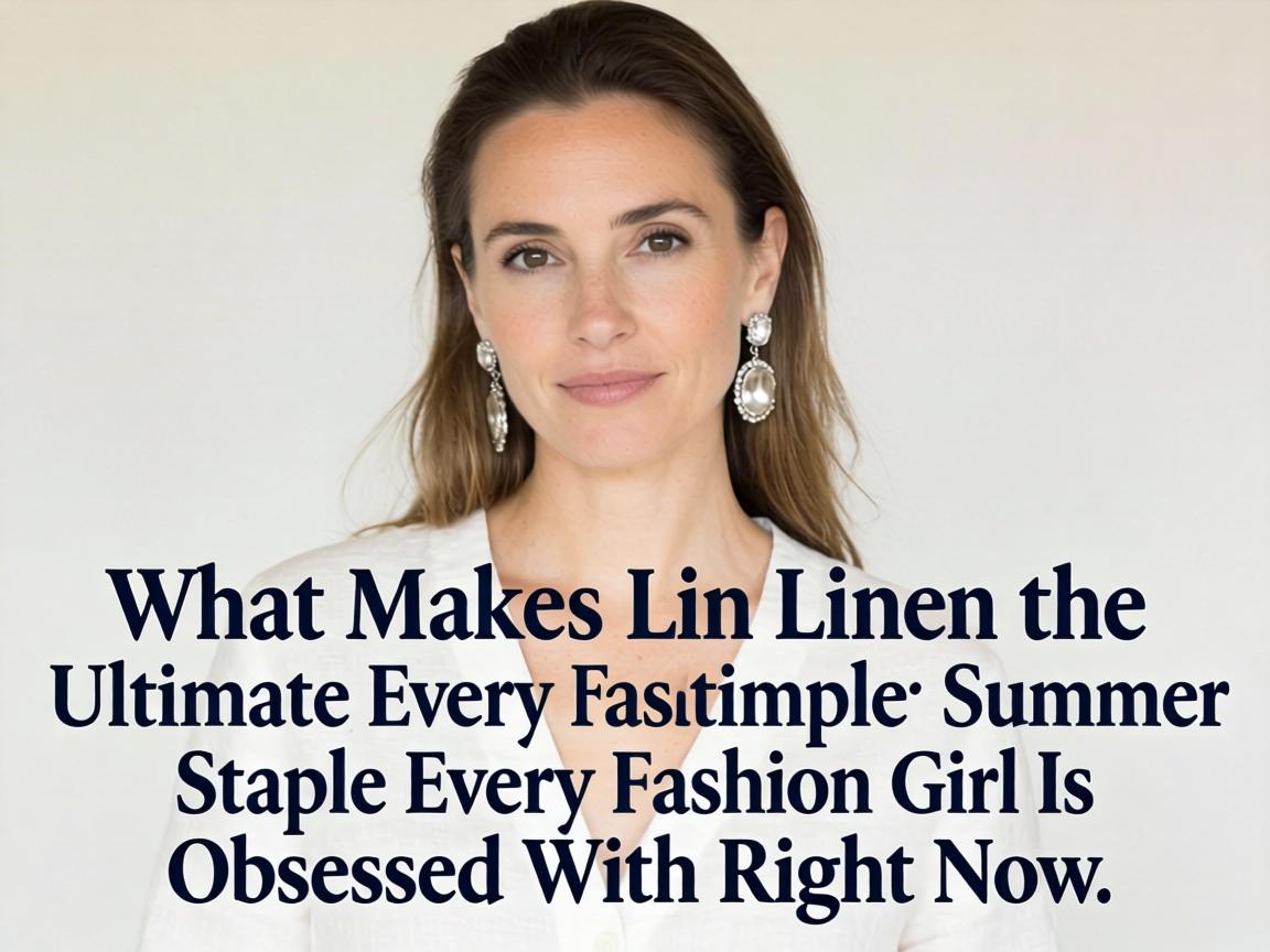 What Makes Linen the Ultimate Summer Staple Every Fashion Girl Is Obsessed With Right Now