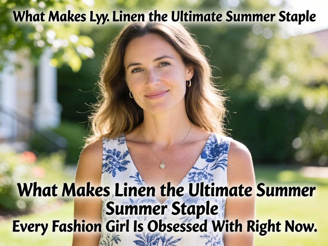 What Makes Linen the Ultimate Summer Staple Every Fashion Girl Is Obsessed With Right Now
