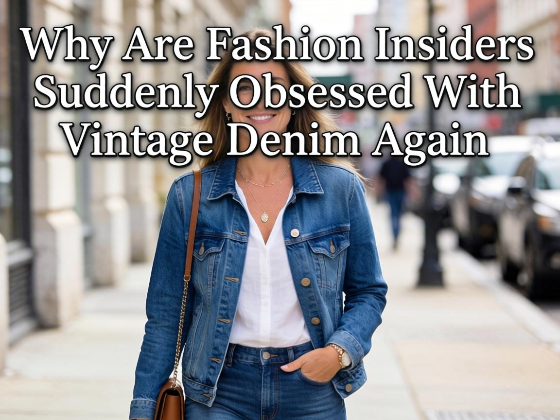 Why Are Fashion Insiders Suddenly Obsessed With Vintage Denim Again