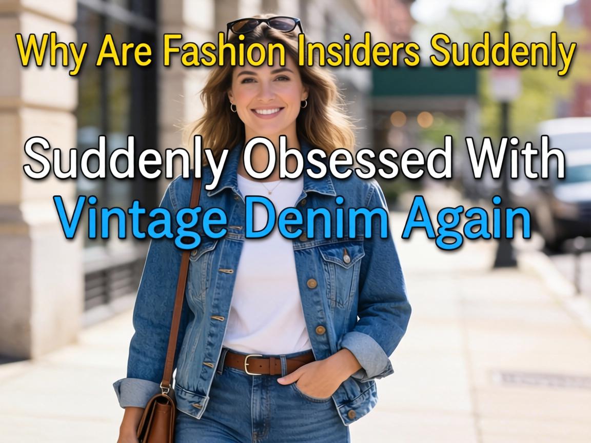 Why Are Fashion Insiders Suddenly Obsessed With Vintage Denim Again