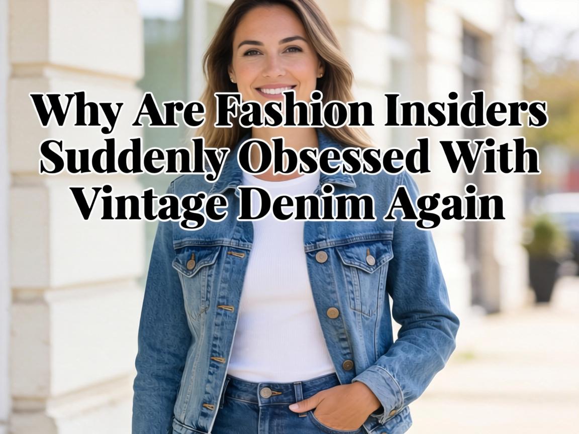 Why Are Fashion Insiders Suddenly Obsessed With Vintage Denim Again