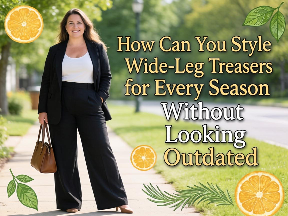 How Can You Style Wide-Leg Trousers for Every Season Without Looking Outdated