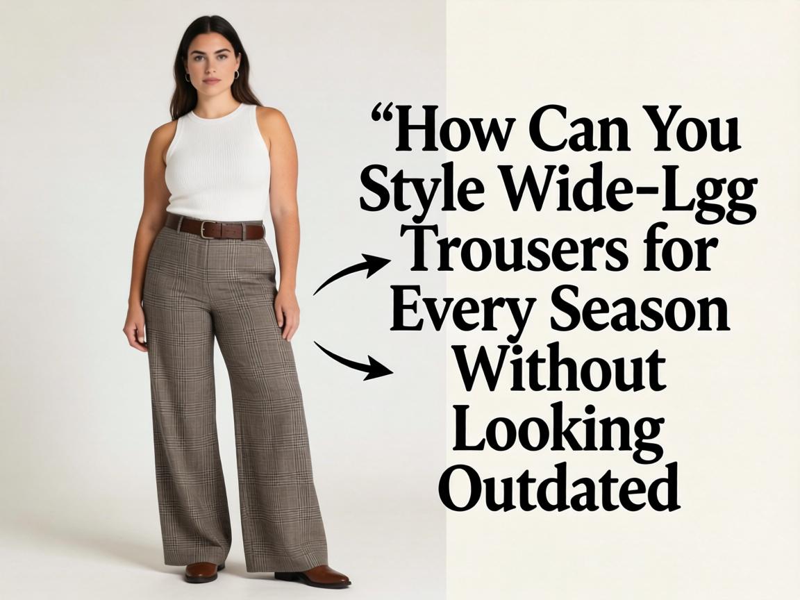 How Can You Style Wide-Leg Trousers for Every Season Without Looking Outdated