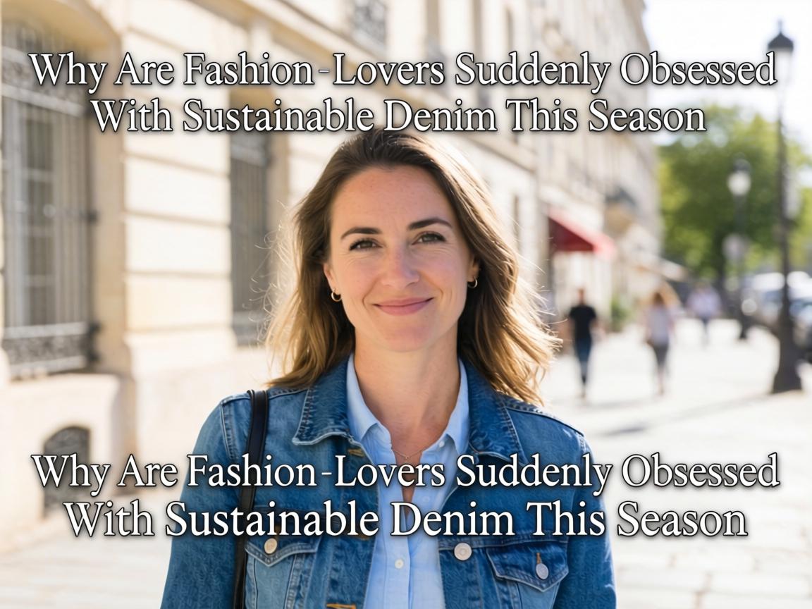 Why Are Fashion Lovers Suddenly Obsessed With Sustainable Denim This Season