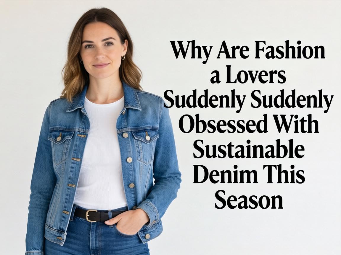 Why Are Fashion Lovers Suddenly Obsessed With Sustainable Denim This Season