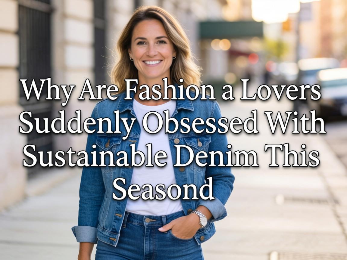 Why Are Fashion Lovers Suddenly Obsessed With Sustainable Denim This Season