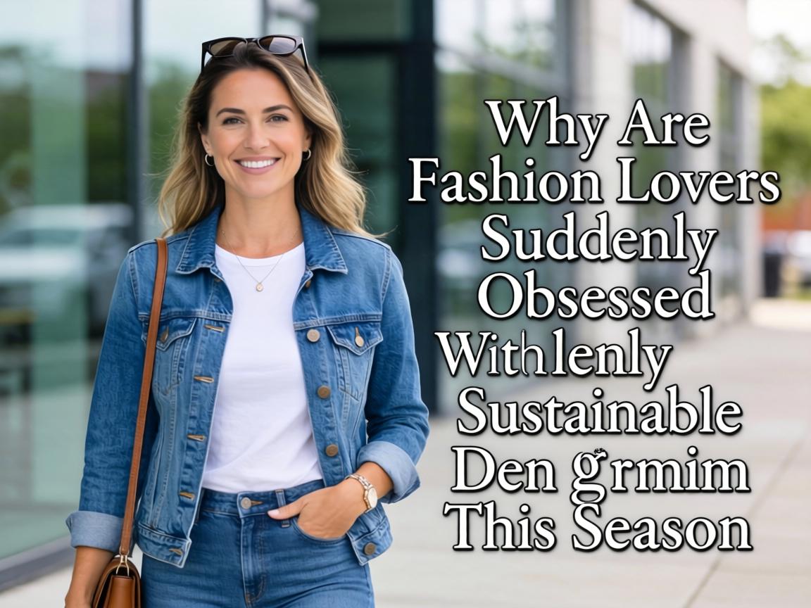 Why Are Fashion Lovers Suddenly Obsessed With Sustainable Denim This Season