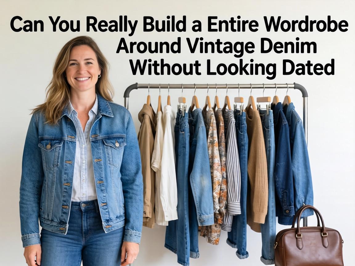 Can You Really Build an Entire Wardrobe Around Vintage Denim Without Looking Dated