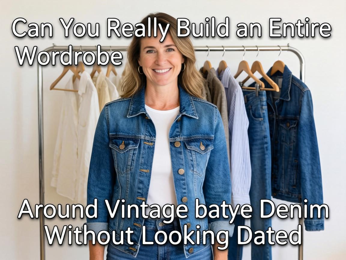 Can You Really Build an Entire Wardrobe Around Vintage Denim Without Looking Dated