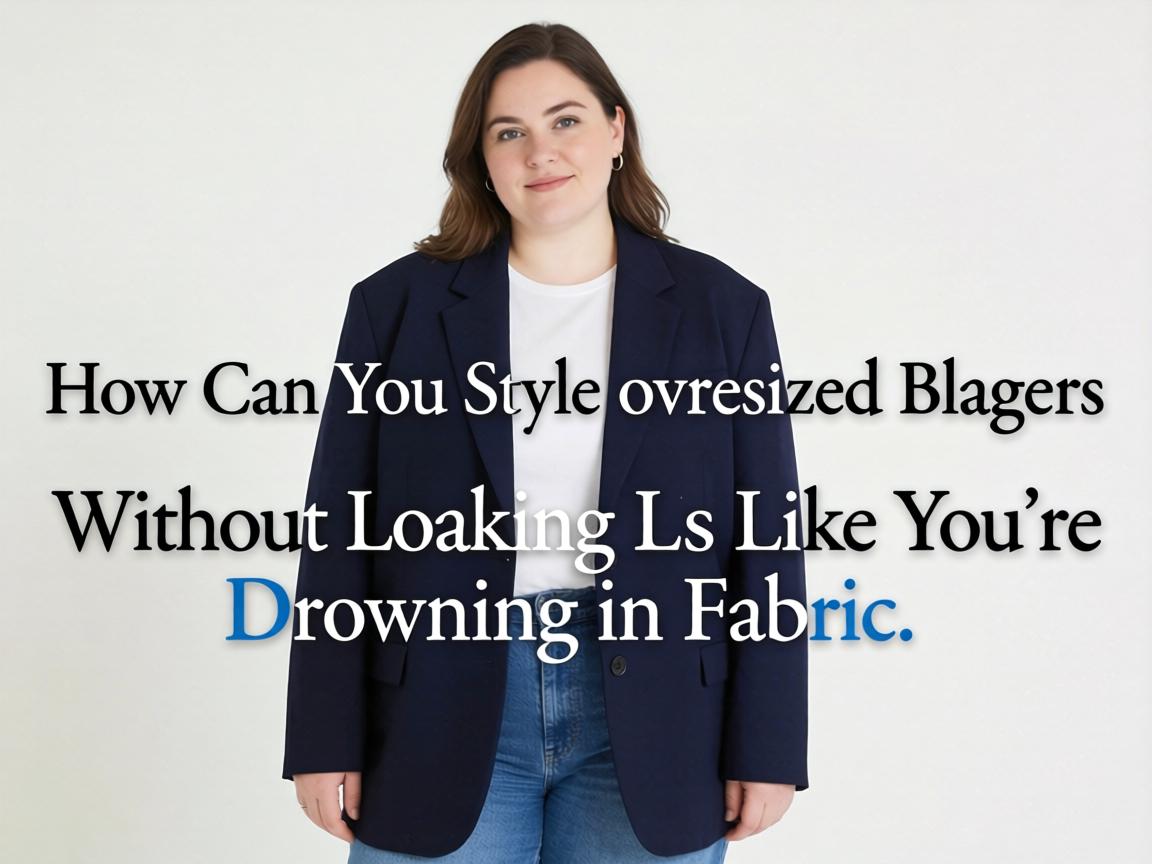 How Can You Style Oversized Blazers Without Looking Like You’re Drowning in Fabric