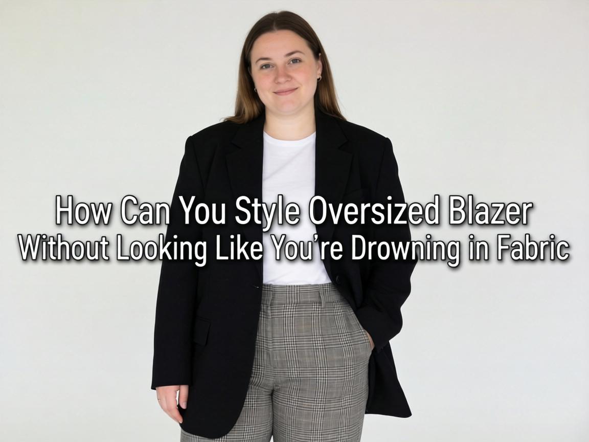 How Can You Style Oversized Blazers Without Looking Like You’re Drowning in Fabric