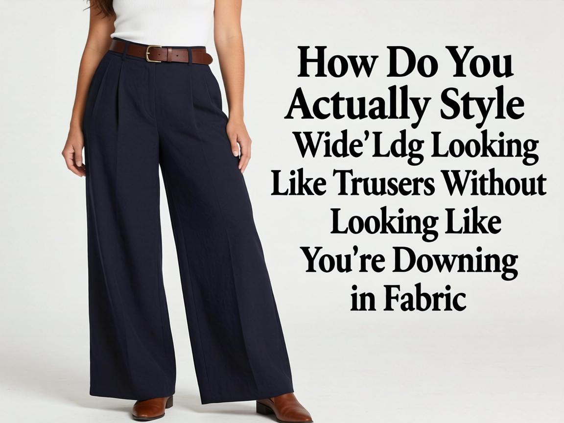 How Do You Actually Style Wide-Leg Trousers Without Looking Like You're Drowning in Fabric