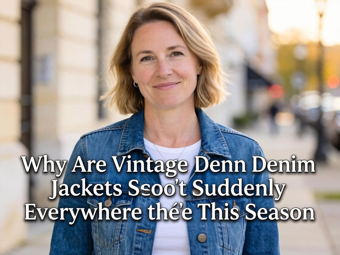 Why Are Vintage Denim Jackets Suddenly Everywhere This Season