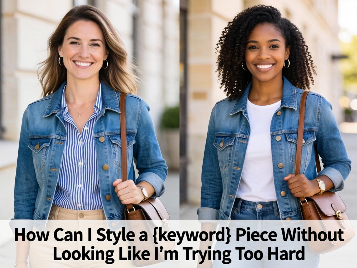 How Can I Style a {keyword} Piece Without Looking Like I'm Trying Too Hard