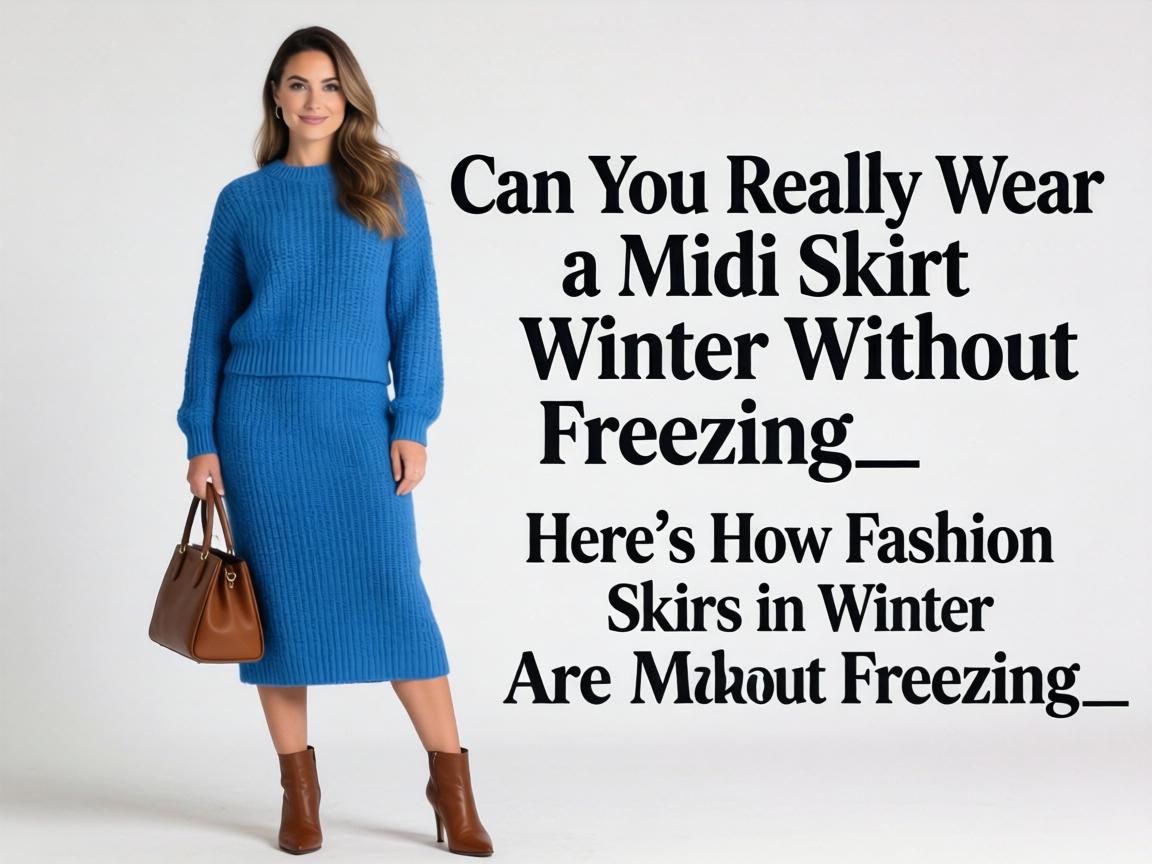 Can You Really Wear a Midi Skirt in Winter Without Freezing_ Here’s How Fashion Girls Are Making It Work
