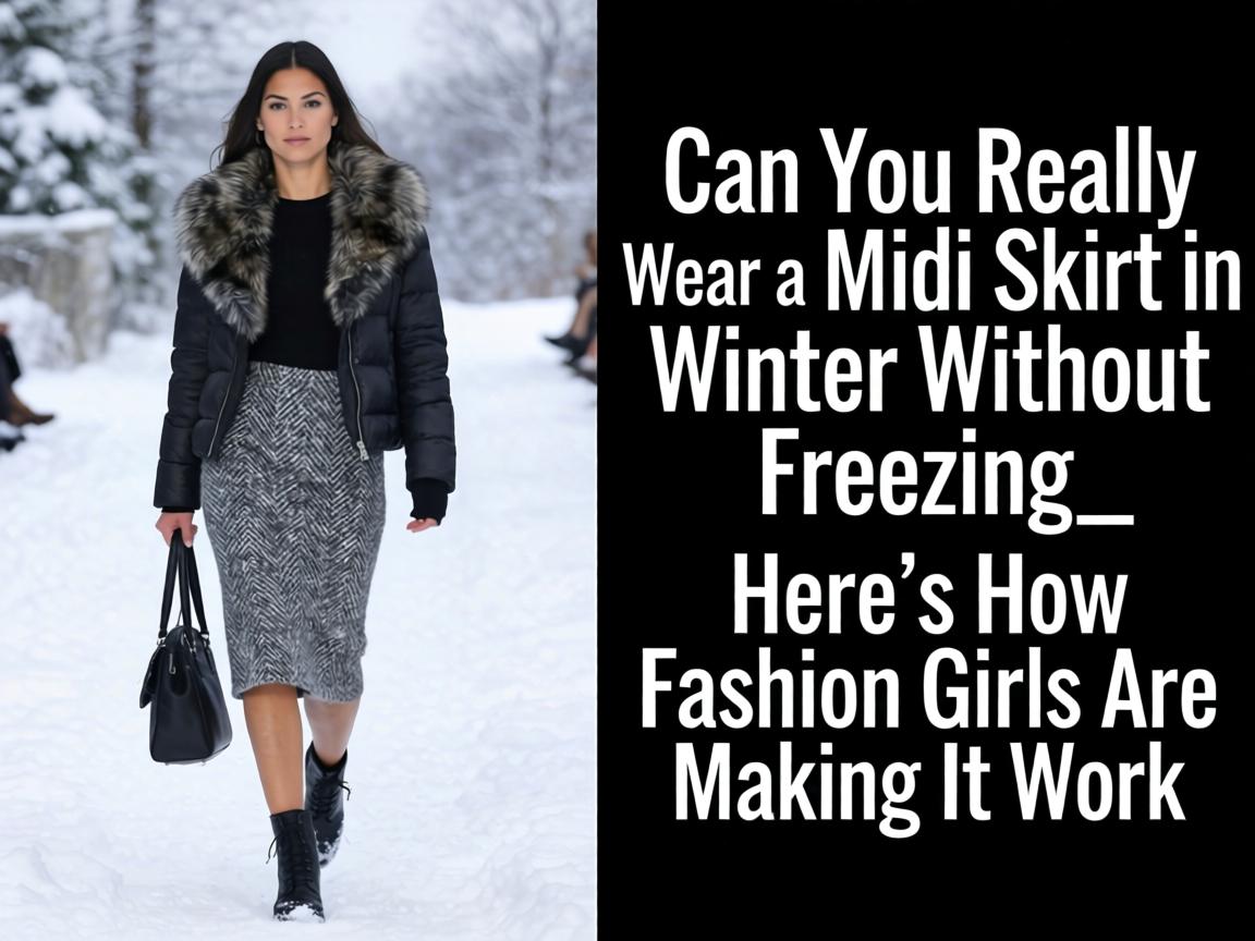Can You Really Wear a Midi Skirt in Winter Without Freezing_ Here’s How Fashion Girls Are Making It Work