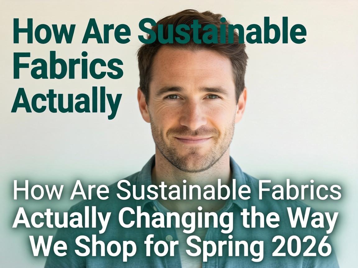 How Are Sustainable Fabrics Actually Changing the Way We Shop for Spring 2026