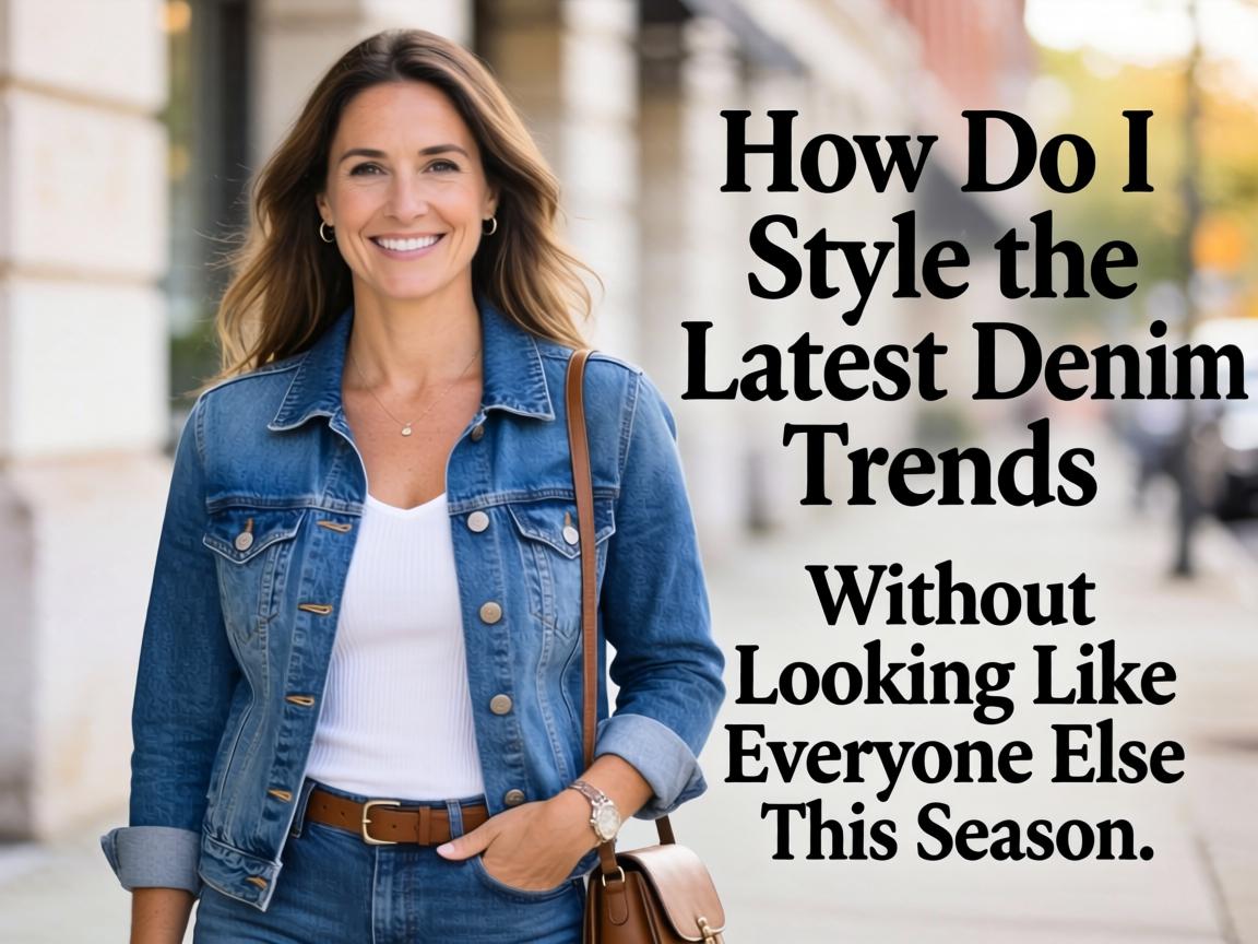 How Do I Style the Latest Denim Trends Without Looking Like Everyone Else This Season