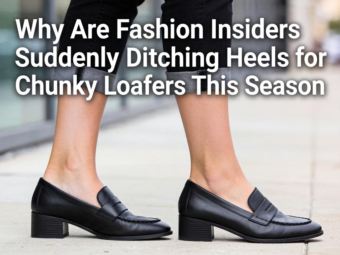 Why Are Fashion Insiders Suddenly Ditching Heels for Chunky Loafers This Season