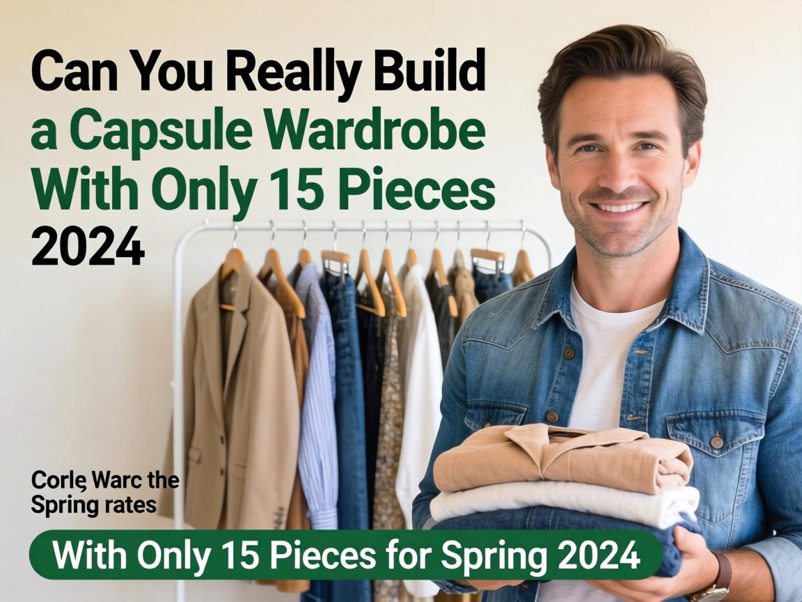 Can You Really Build a Capsule Wardrobe With Only 15 Pieces for Spring 2026