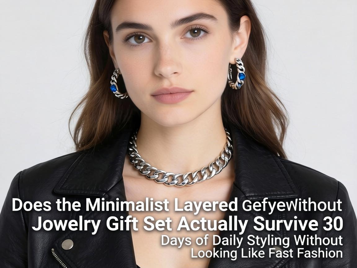 Does the $75 Minimalist Layered Jewelry Gift Set Actually Survive 30 Days of Daily Styling Without Looking Like Fast Fashion
