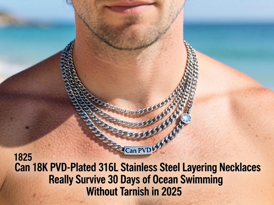 Can 18K PVD-Plated 316L Stainless Steel Layering Necklaces Really Survive 30 Days of Ocean Swimming Without Tarnish in 2025