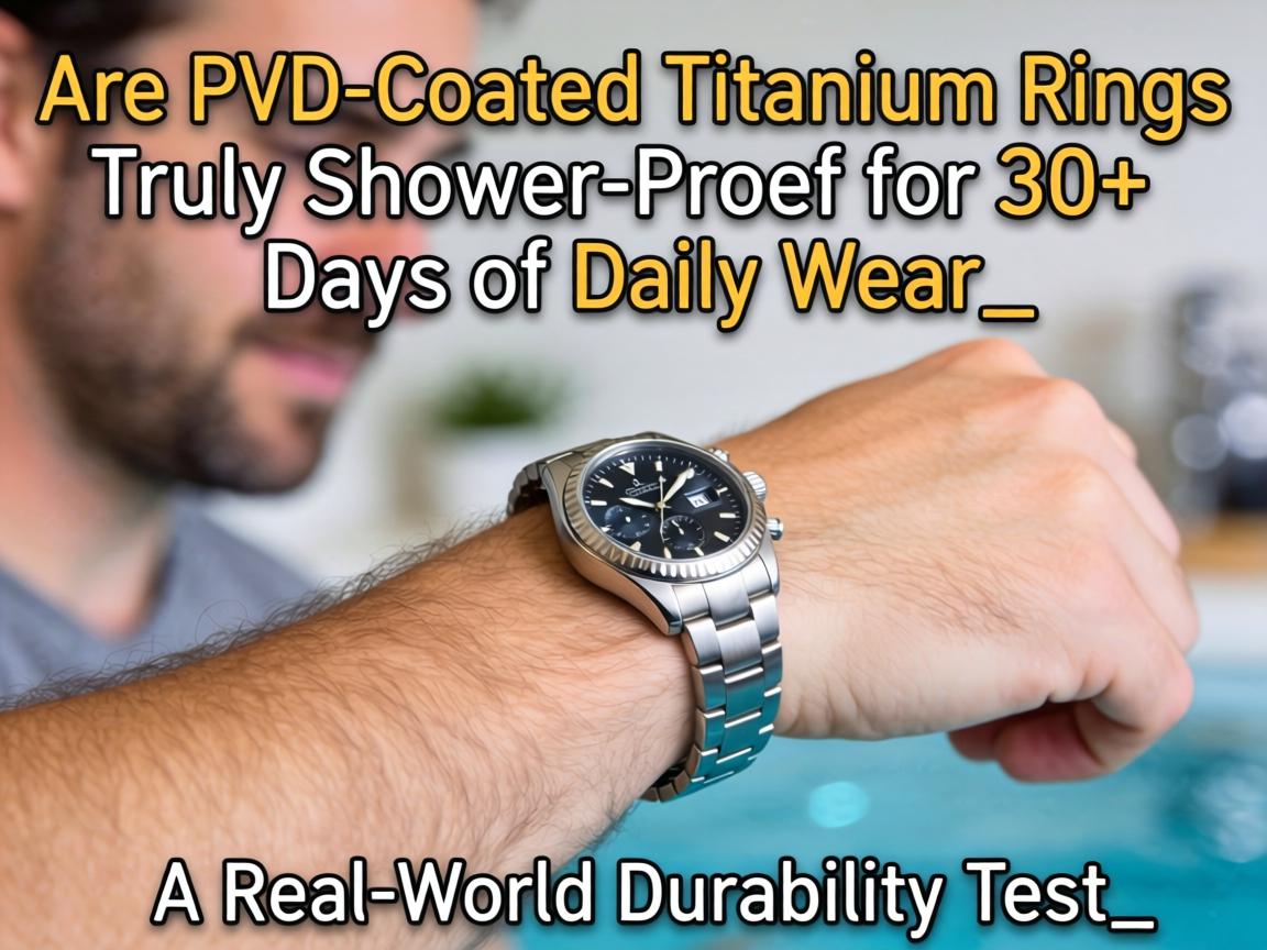 Are PVD-Coated Titanium Rings Truly Shower-Proof for 30+ Days of Daily Wear_ A Real-World Durability Test