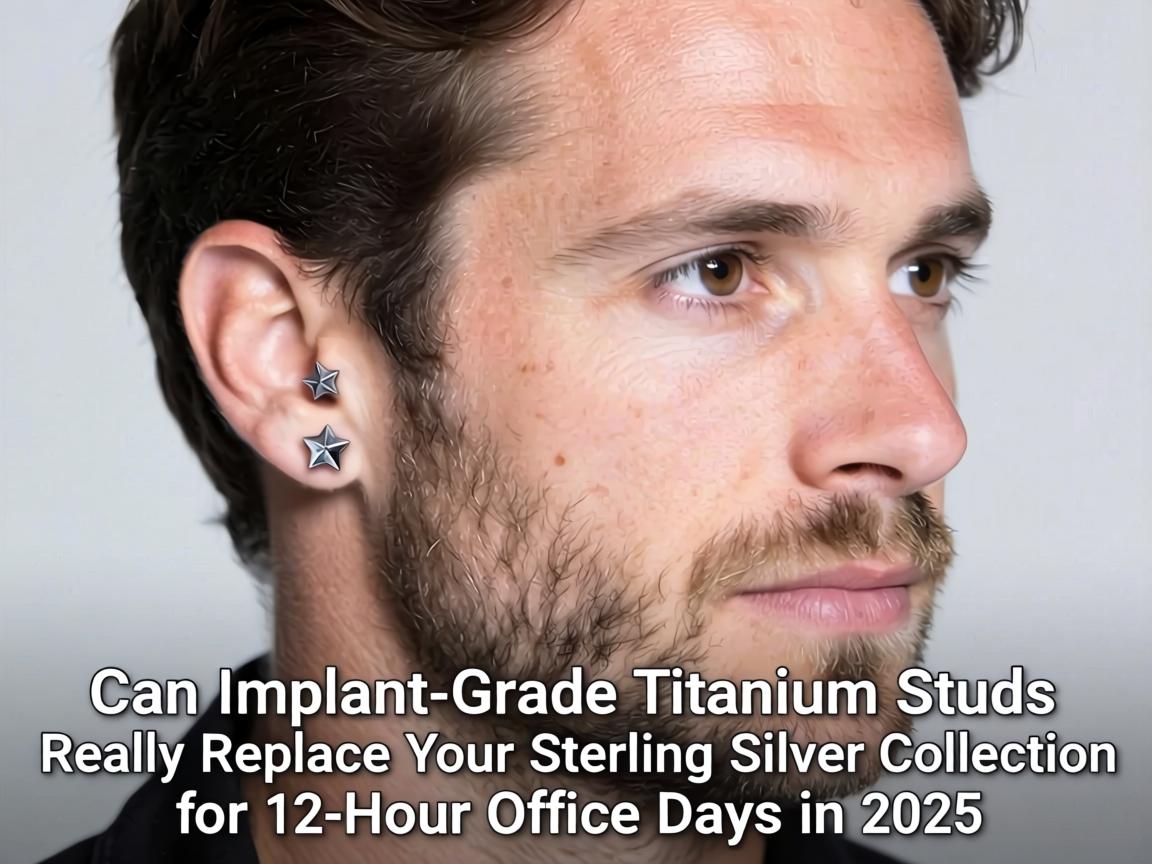 Can Implant-Grade Titanium Studs Really Replace Your Sterling Silver Collection for 12-Hour Office Days in 2025