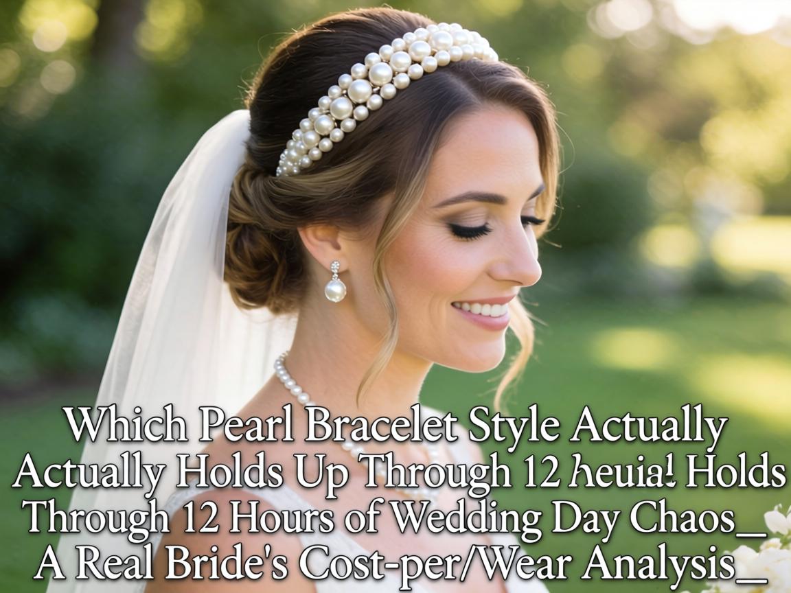 Which Pearl Bracelet Style Actually Holds Up Through 12 Hours of Wedding Day Chaos_ A Real Bride's Cost-per-Wear Analysis