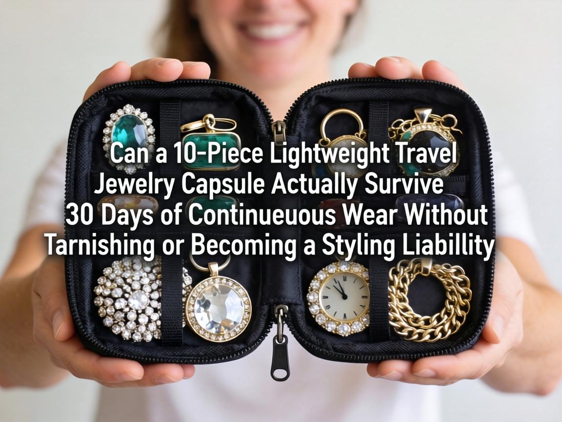 Can a 10-Piece Lightweight Travel Jewelry Capsule Actually Survive 30 Days of Continuous Wear Without Tarnishing or Becoming a Styling Liability