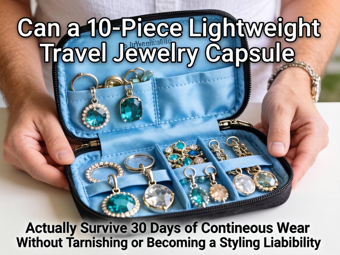 Can a 10-Piece Lightweight Travel Jewelry Capsule Actually Survive 30 Days of Continuous Wear Without Tarnishing or Becoming a Styling Liability