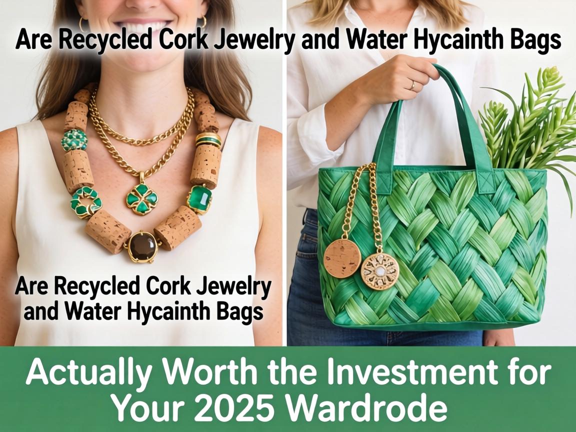 Are Recycled Cork Jewelry and Water Hyacinth Bags Actually Worth the Investment for Your 2025 Wardrobe