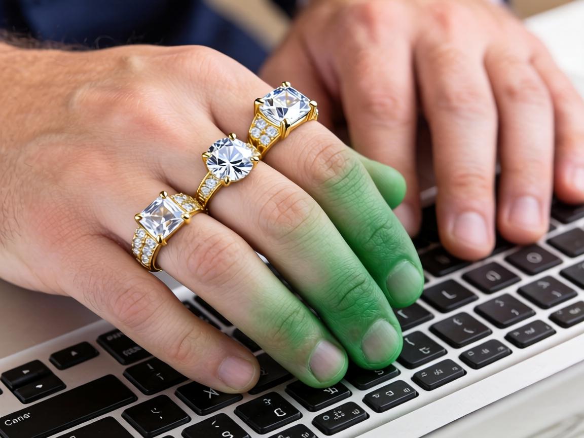 Can Gold-Plated Cubic Zirconia Statement Rings with Adjustable Designs Really Survive 55 Days of Daily Typing and Handshakes Without Turning Your Fingers Green