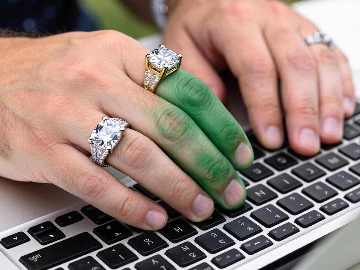 Can Gold-Plated Cubic Zirconia Statement Rings with Adjustable Designs Really Survive 55 Days of Daily Typing and Handshakes Without Turning Your Fingers Green