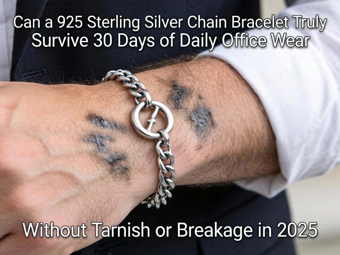 Can a 925 Sterling Silver Chain Bracelet Truly Survive 30 Days of Daily Office Wear Without Tarnish or Breakage in 2025